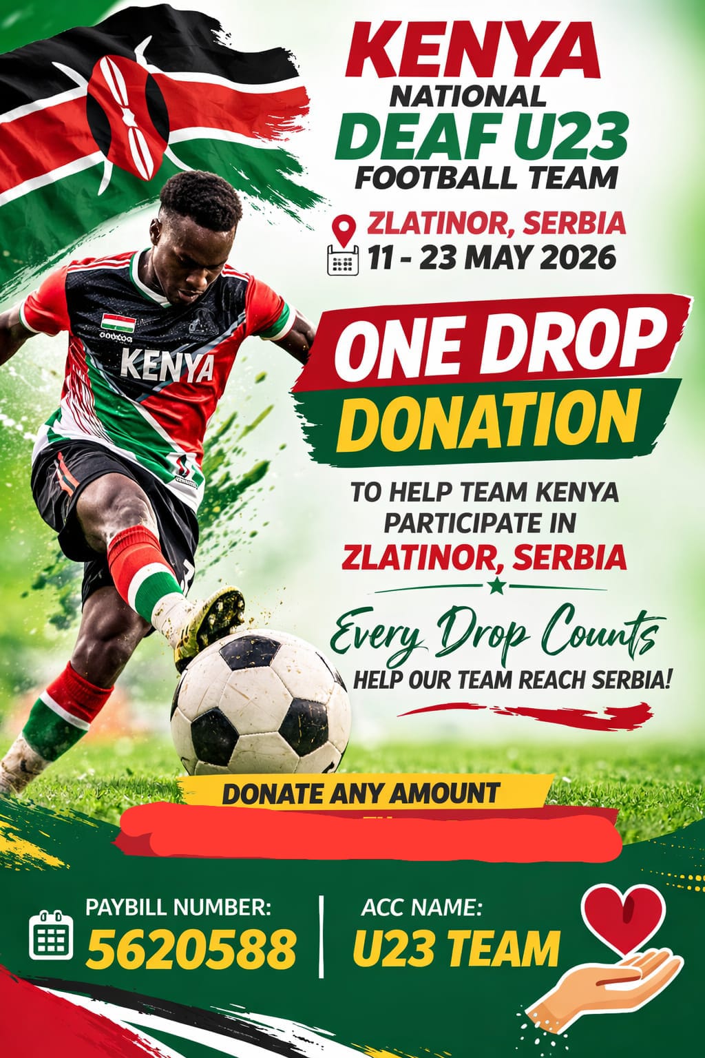 Kenya Deaf U23 Team Rising Against the Odds: A Journey of Passion, Progress, and Purpose Ahead of Zlatibor 2026